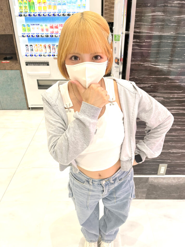 横断バッグ🚸でツーショット📷