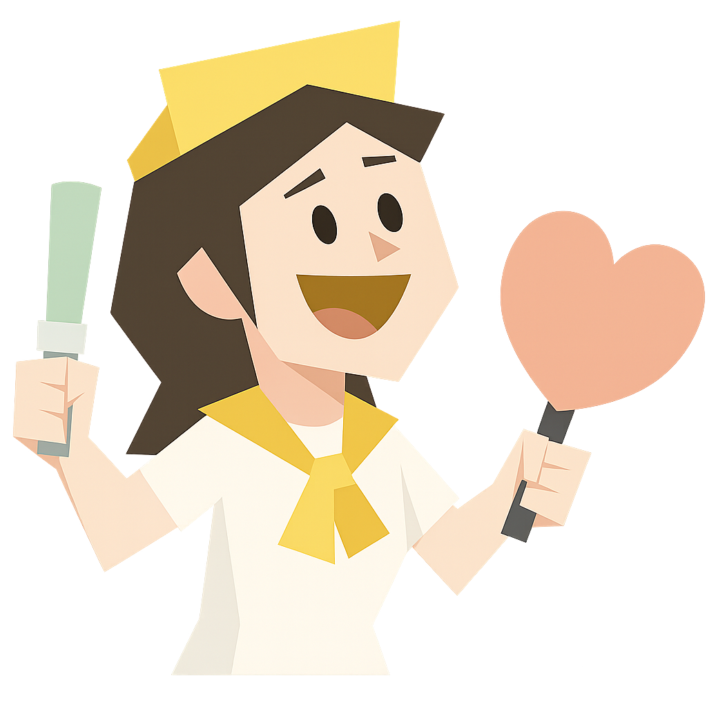 全肯定ラブ爆発！ピュア応援オタク