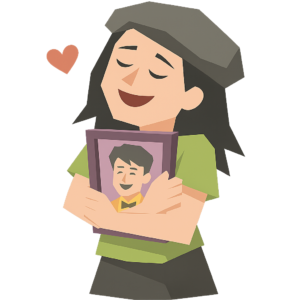 陰ながら支えるオタク